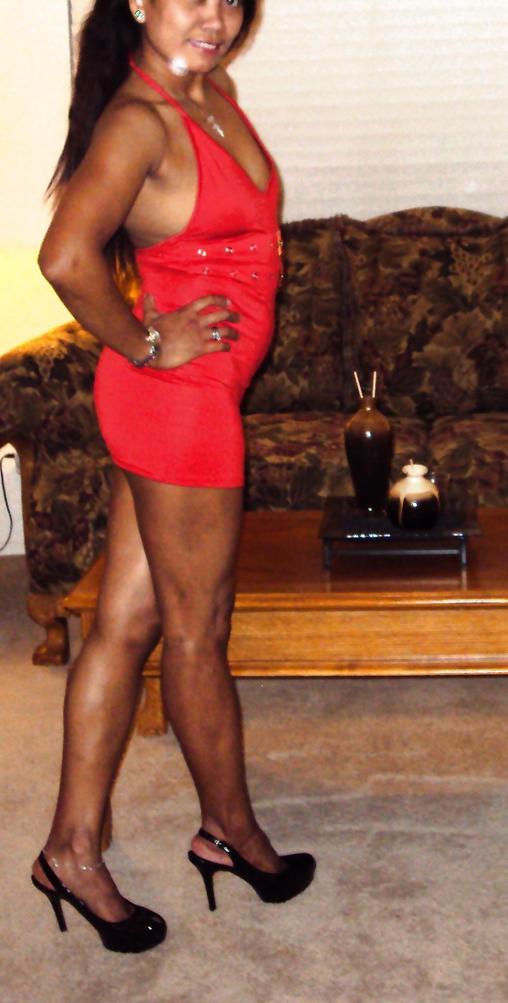 25P Baby Doll, horny after wearing red out and about...