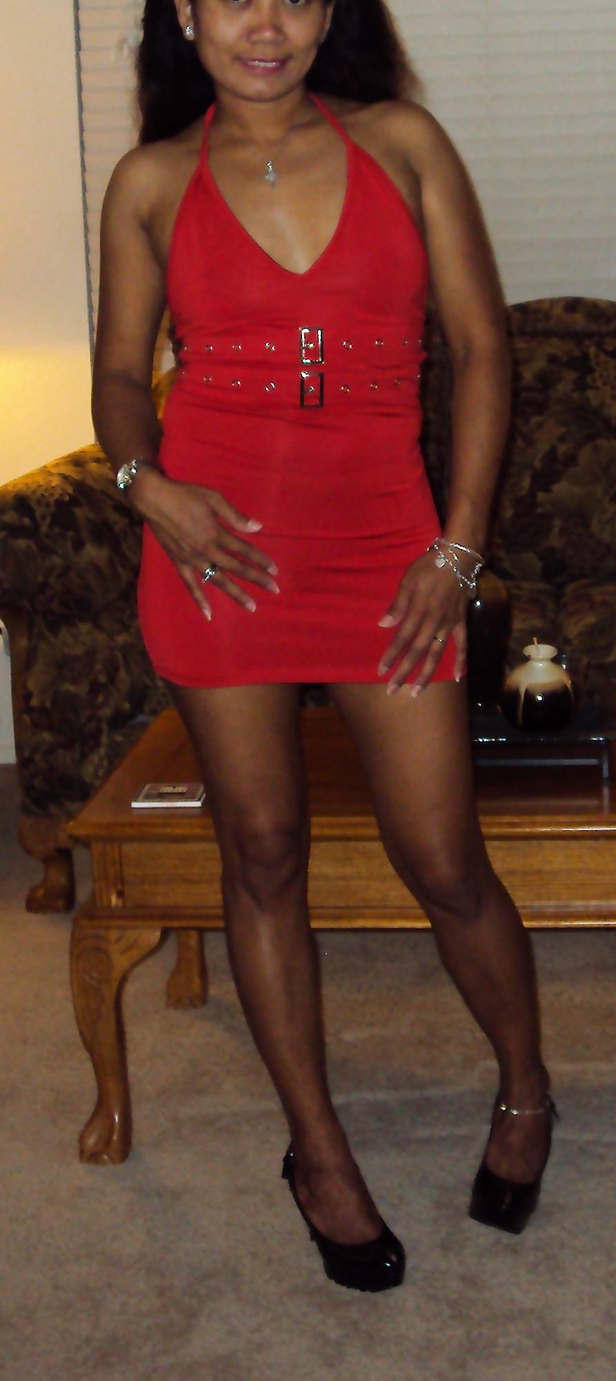 25P Baby Doll, horny after wearing red out and about...