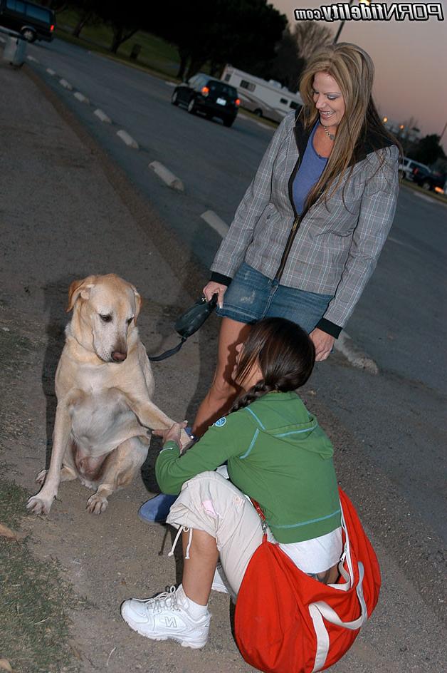 16P I took Trey down to the local dog park and ran into Kylee