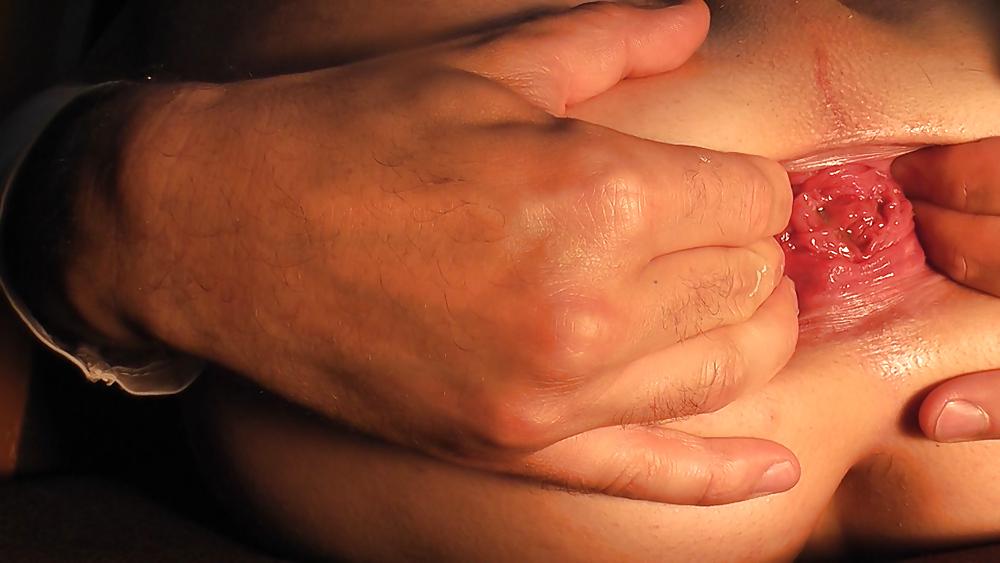 23P Big assfist, giant gape spread my asshole 07.2011 part2