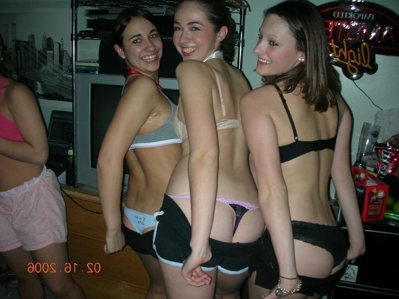 12P Sweet lingerie teens dancing in erotic panties and bras