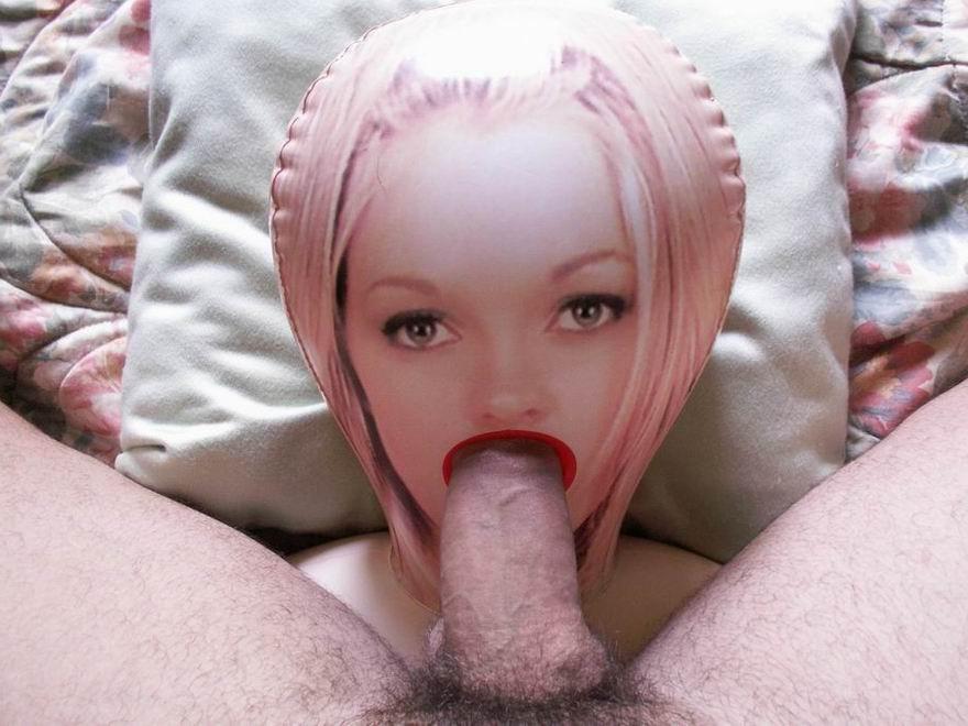 16P Lucky guy gets fucked inflantable doll