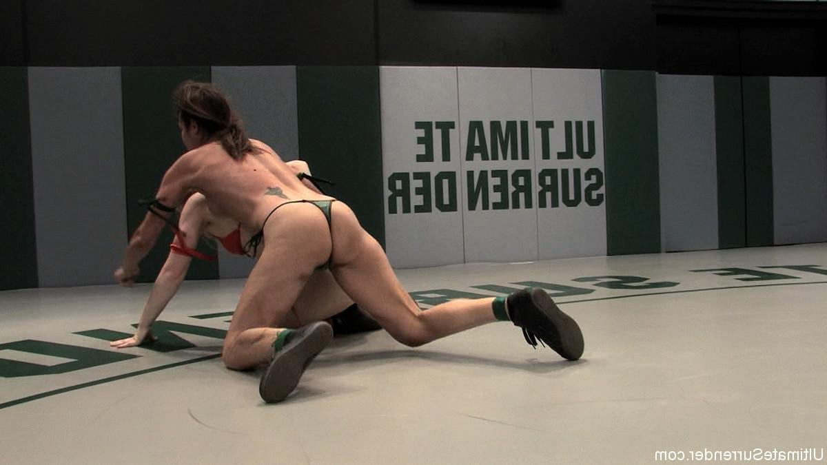 24P Real lesbian wrestling where winners tie up, dominate, humiliate, and fuck the l