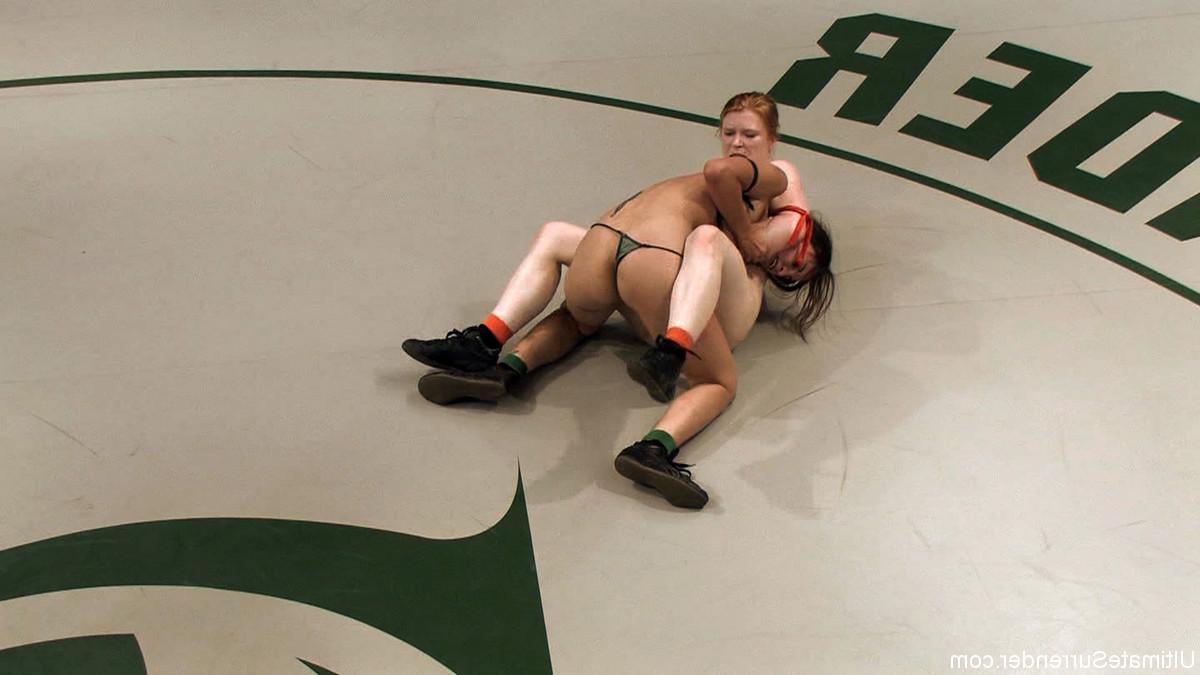 24P Real lesbian wrestling where winners tie up, dominate, humiliate, and fuck the l