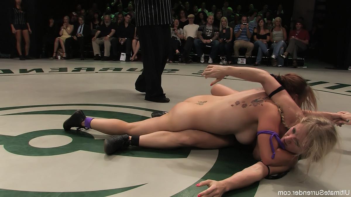 24P Real lesbian wrestling where winners tie up, dominate, humiliate, and fuck the l