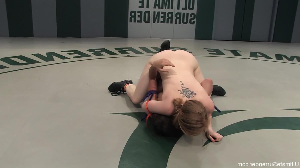 24P Real lesbian wrestling where winners tie up, dominate, humiliate, and fuck the l