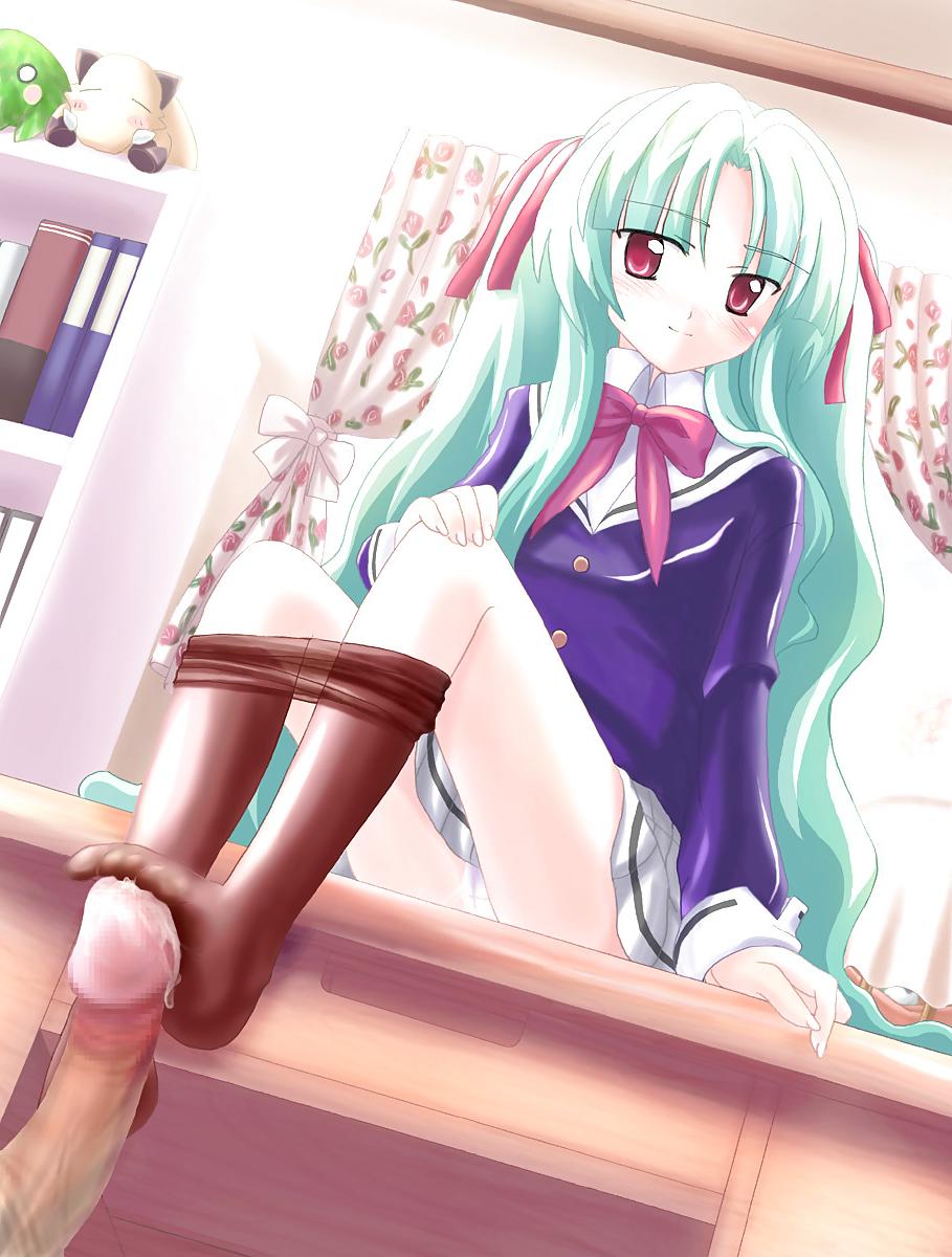 17P Hentai Footjob 3