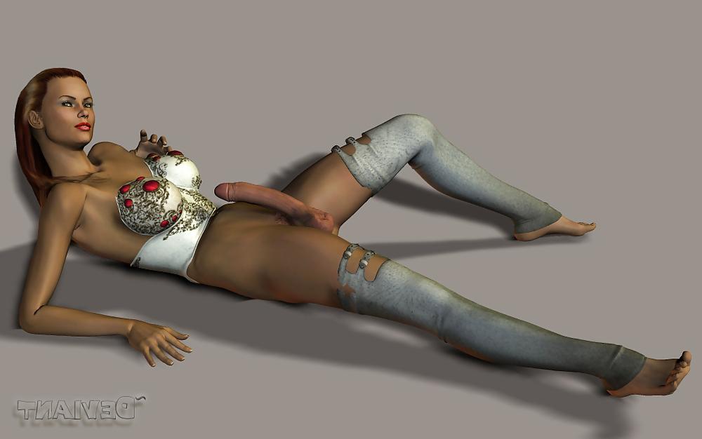 25P 3D Shemale and Futa II