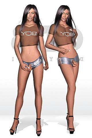 25P 3D Shemale and Futa II
