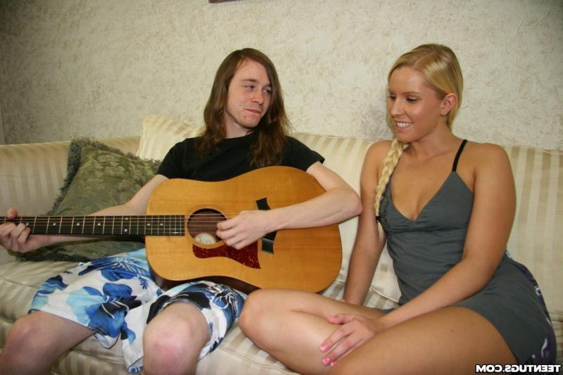 16P Teen giving sexy handjob