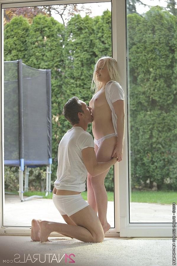 15P Lola Taylor cheerful beautiful blonde is fucking and sucking a hard cock