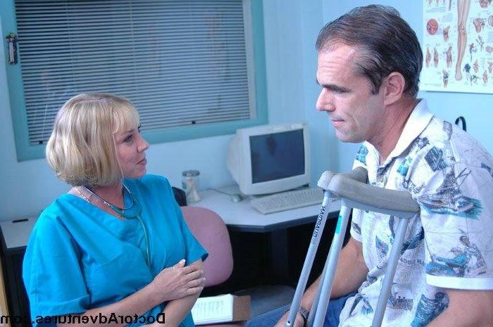 16P Smoking milf doctor with hot legs banged and boobs slammed