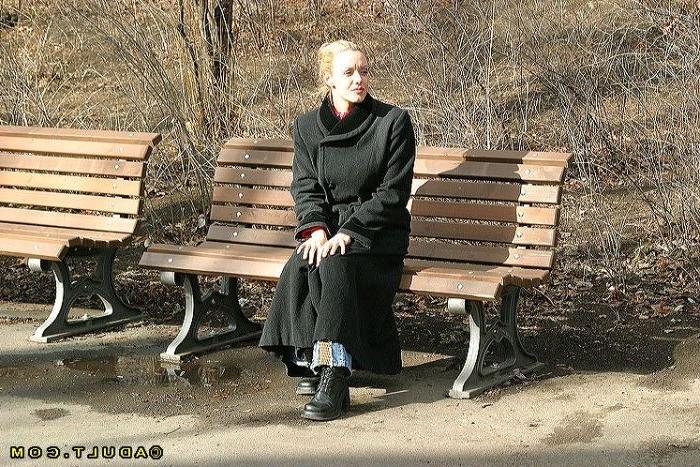 16P Cute lesbian babes going for a walk in the park