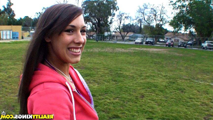 16P Hot little teen drilled hard up her amazing tight ass after getting picked up at