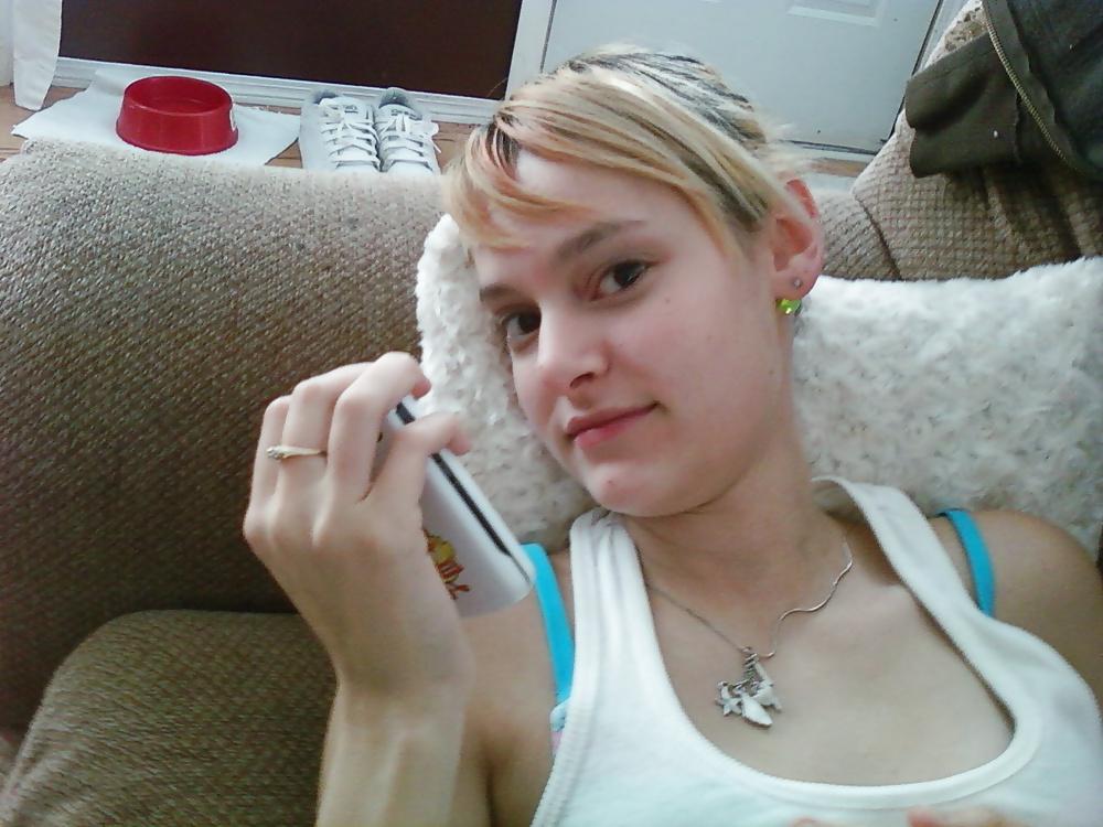 25P Stolen pics of my ex around the house