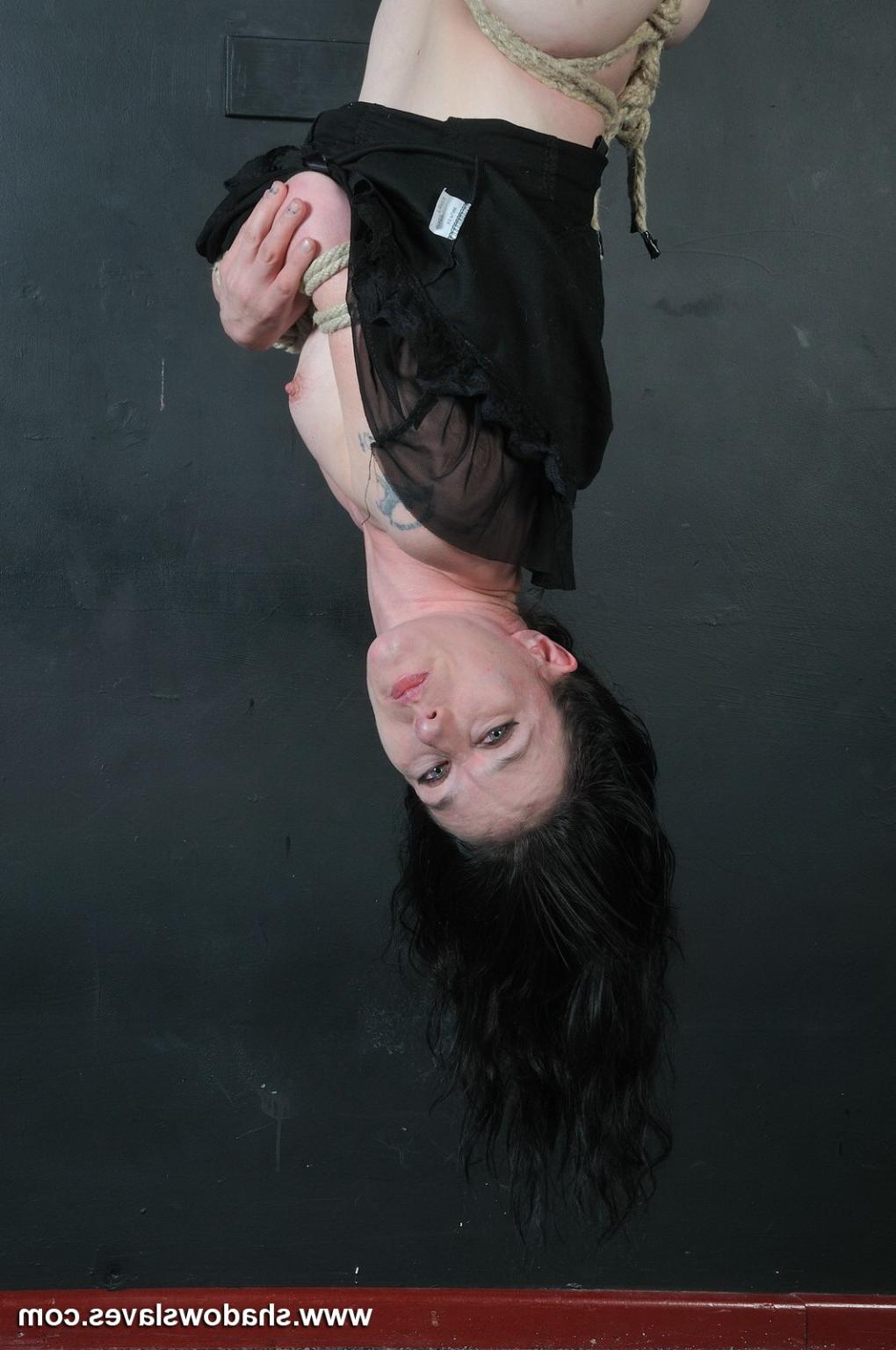 16P Brunettes amateur suspension bondage