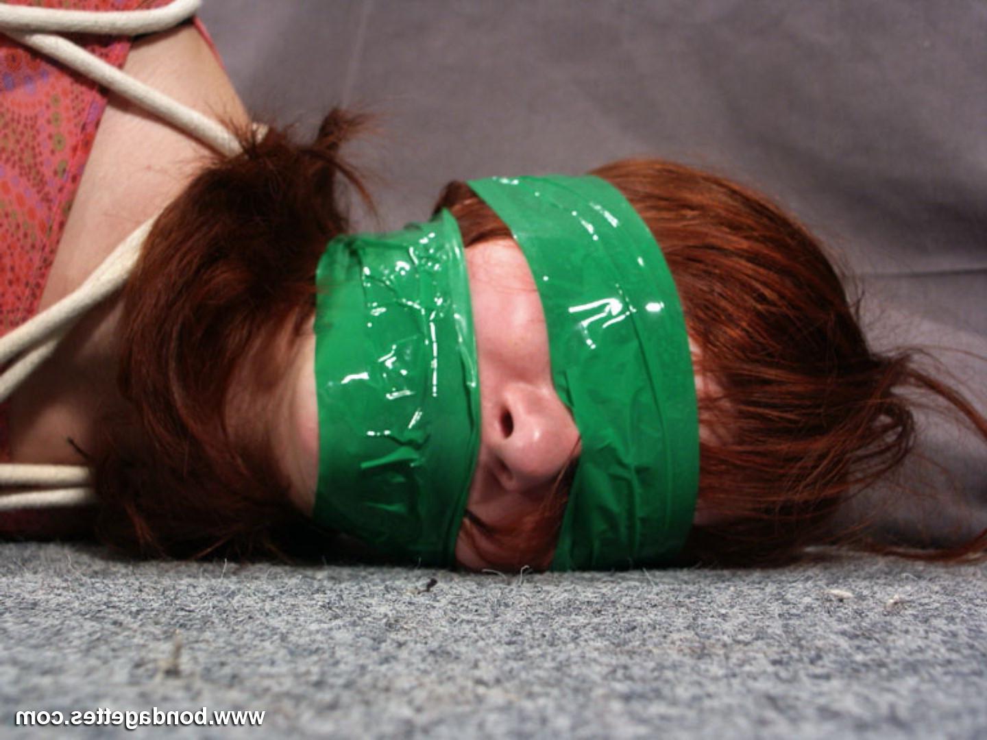 16P Amateur brunette subbie Veronica is tied in non nude bondage wea