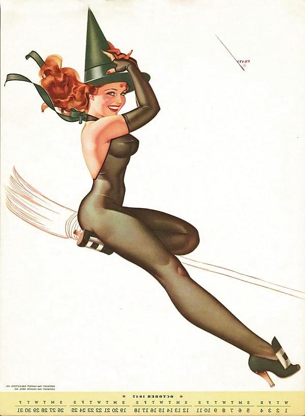 13P Erotic Calendar 7 - Petty pin-ups 1947