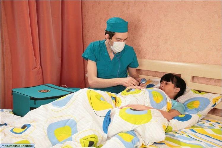 17P Young cute sleeping beauty getting analyzed by her horny doctor