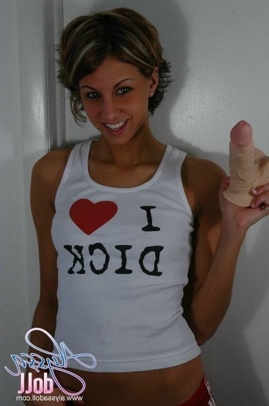 15P Super Cute Alyssa Doll hearts dick