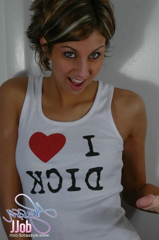 15P Super Cute Alyssa Doll hearts dick