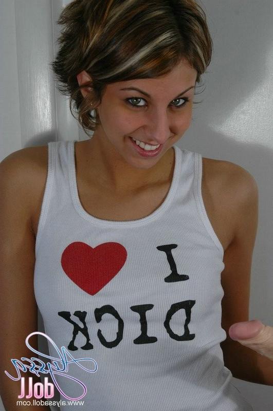 15P Super Cute Alyssa Doll hearts dick
