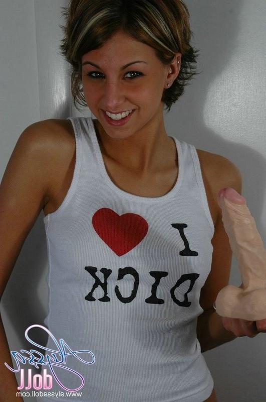 15P Super Cute Alyssa Doll hearts dick