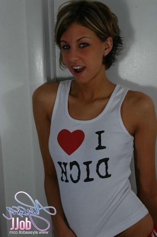15P Super Cute Alyssa Doll hearts dick