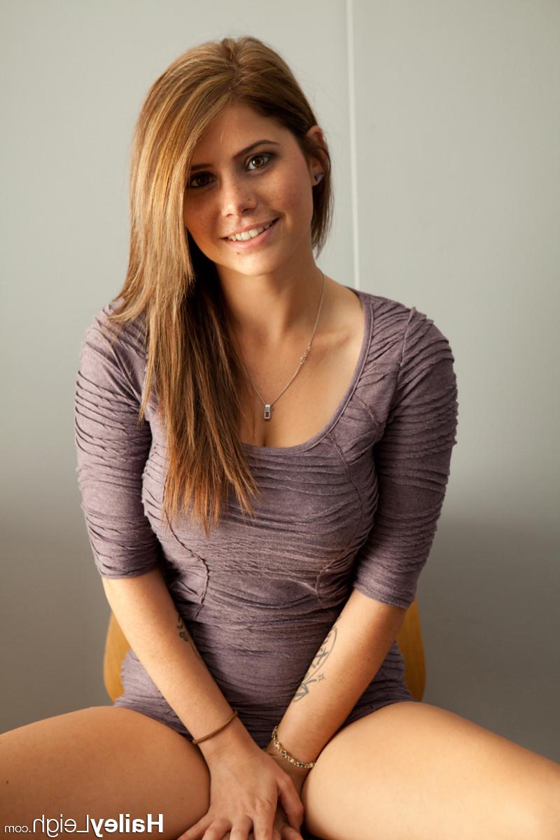 15P Busty freckled teen girl