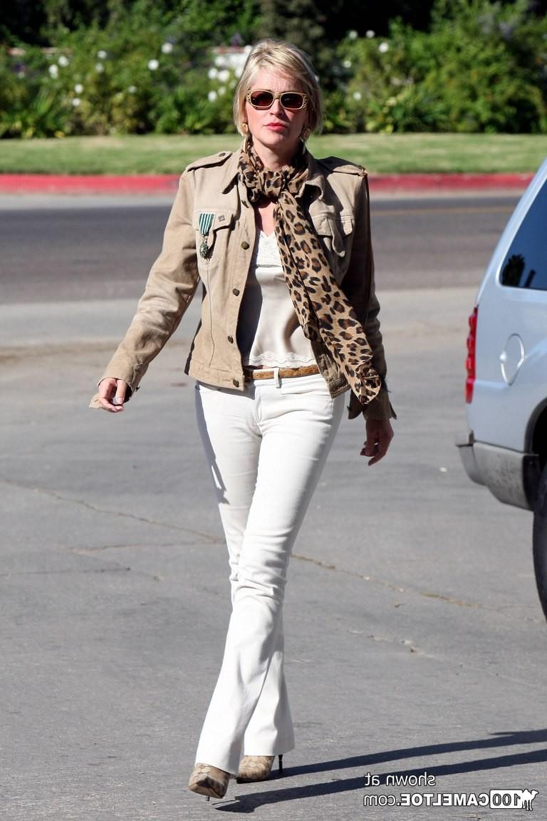 12P Hunter captured Sharon Stone's spy cameltoe