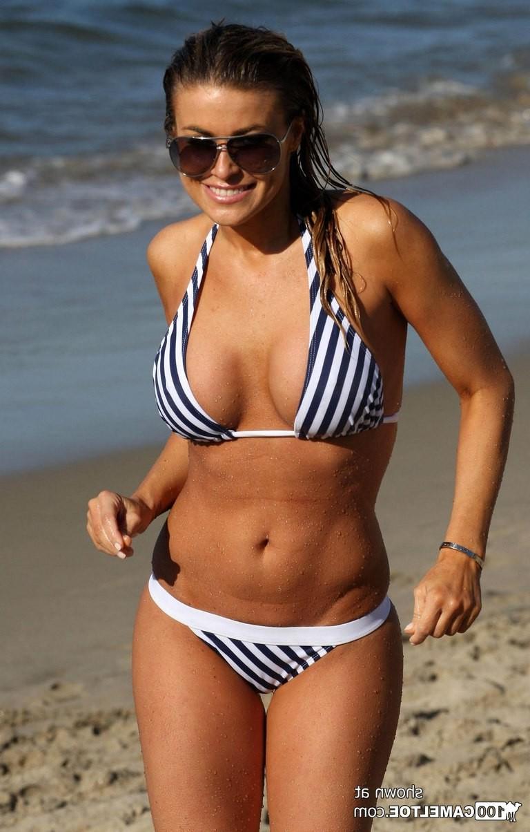 12P Carmen Electra swimsuit and panty cameltoe