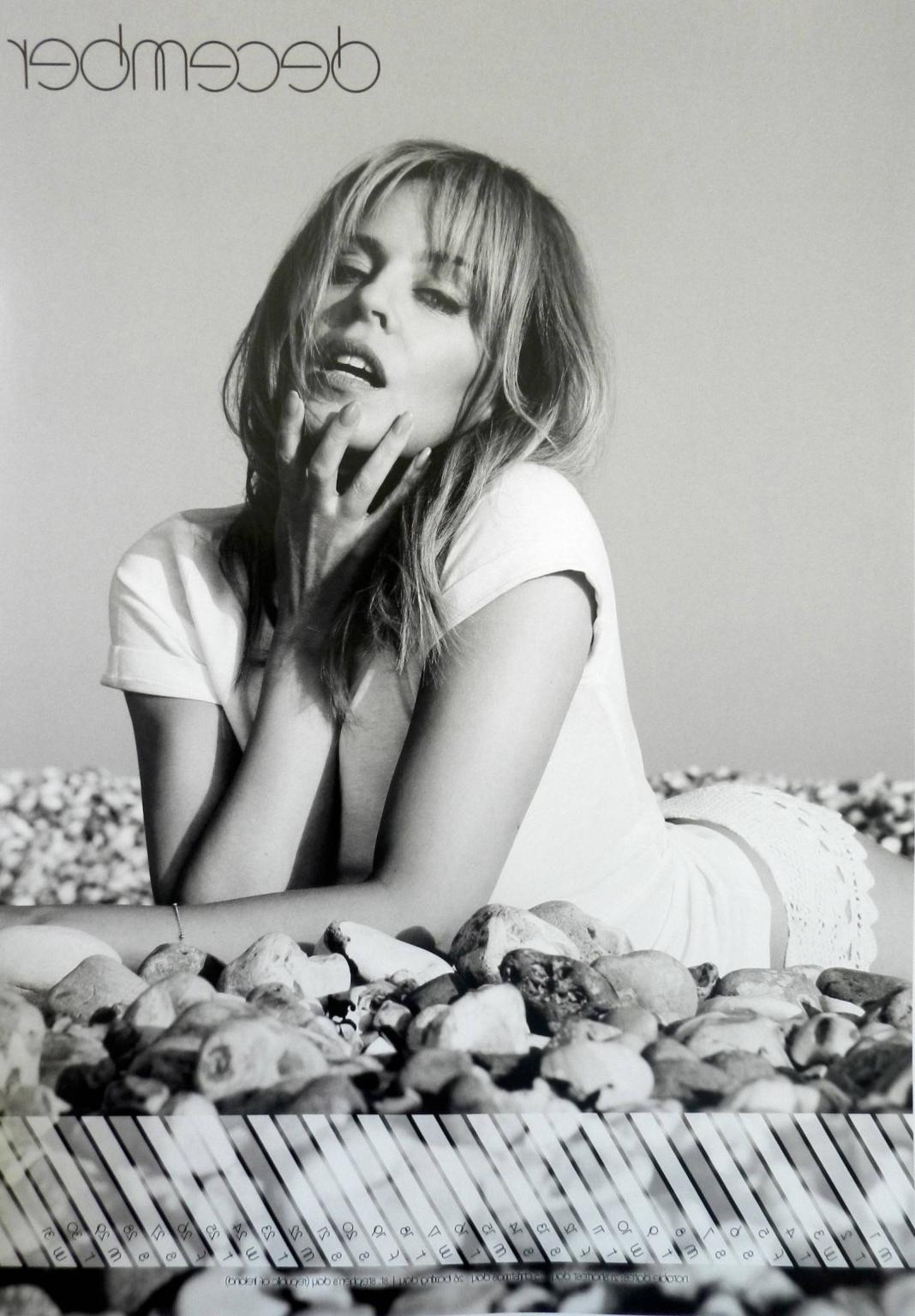 16P Kylie Minogue looking very sexy in her official 2014 calendar photoshoot