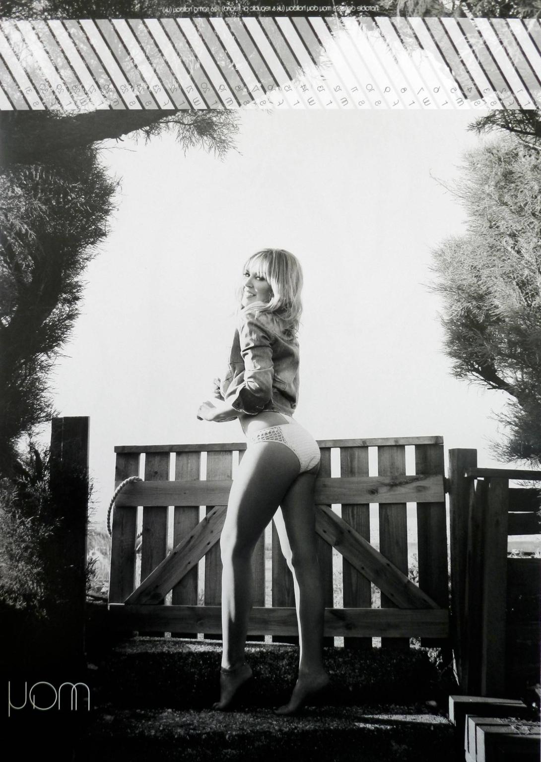 16P Kylie Minogue looking very sexy in her official 2014 calendar photoshoot