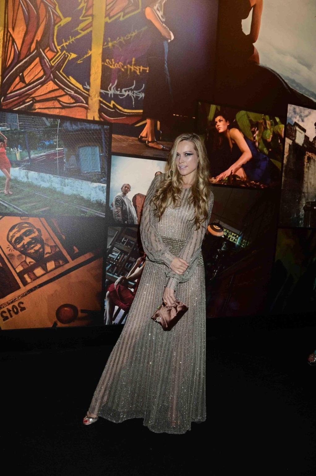 10P Petra Nemcova see through to bra at 2013 Pirelli Calendar Unveiling in Rio de Ja