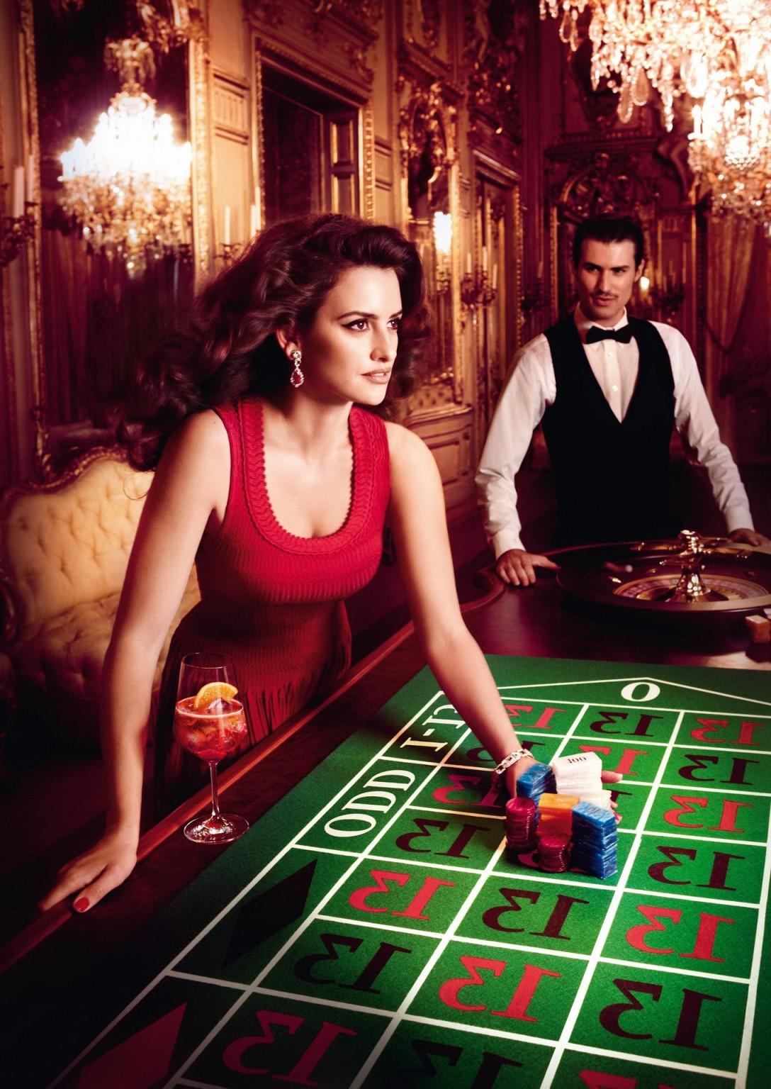 10P Penelope Cruz busty in red hot 2013 Campari calendar photoshoot