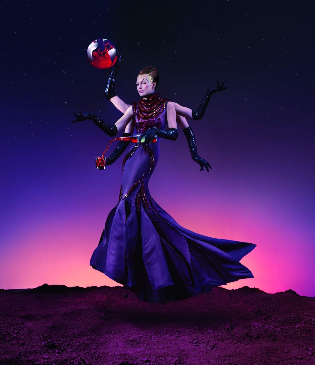 16P Milla Jovovich in very hot Campari 2012 calendar photoshoot