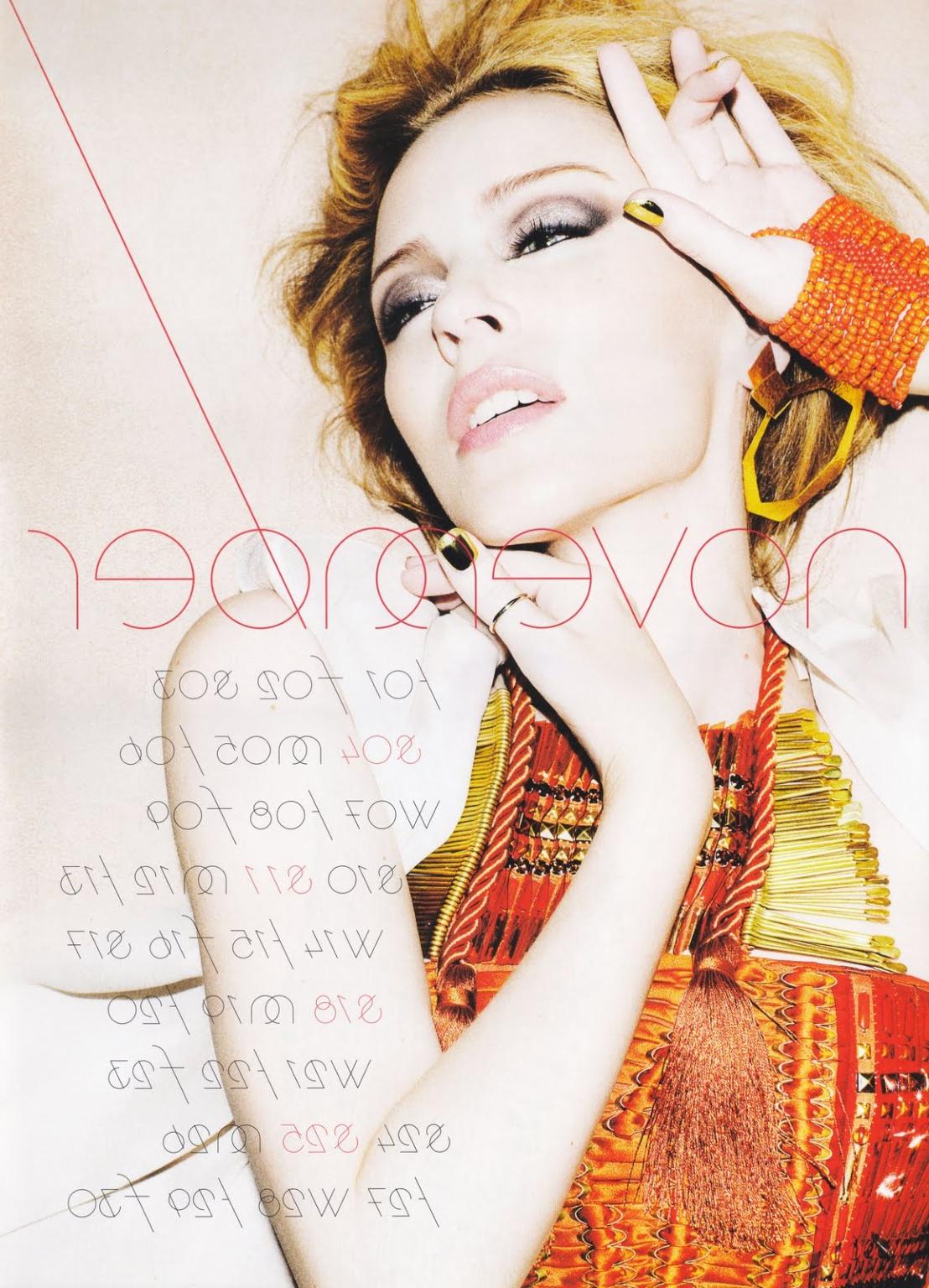 16P Kylie Minogue topless but hiding her boobs for her official 2012 calendar