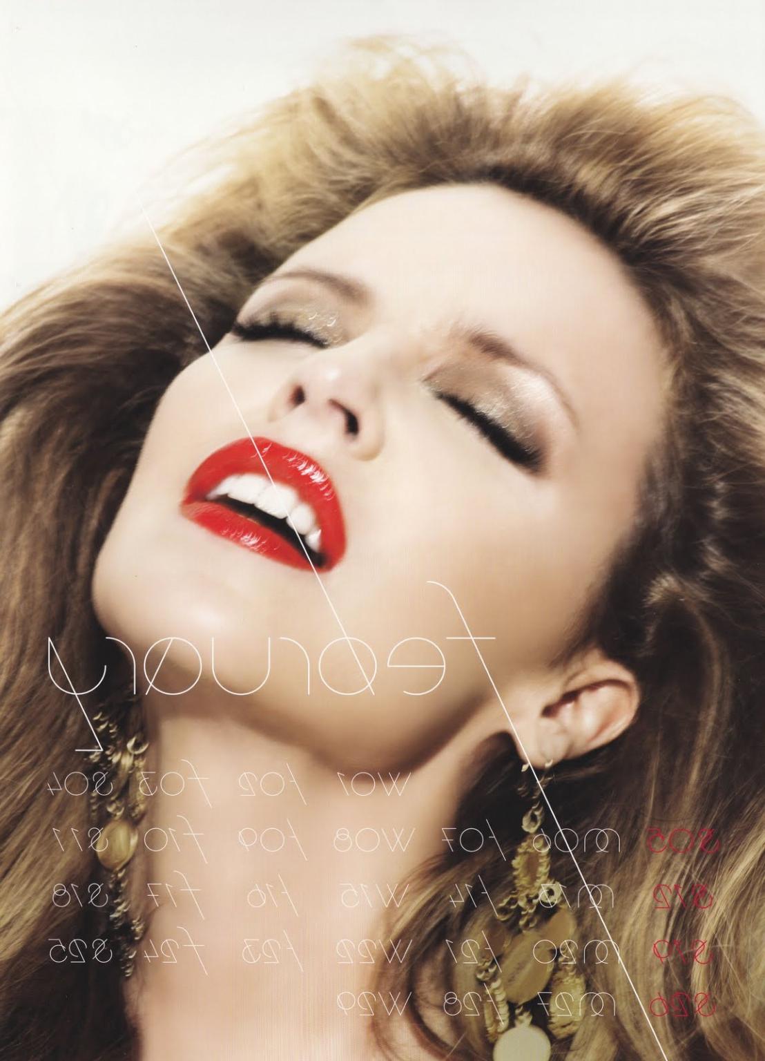16P Kylie Minogue topless but hiding her boobs for her official 2012 calendar