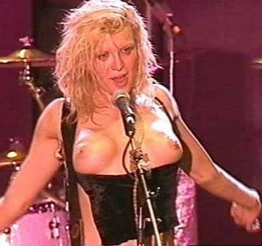 11P Courtney Love shows her ass and tits in seductive poses sexsi