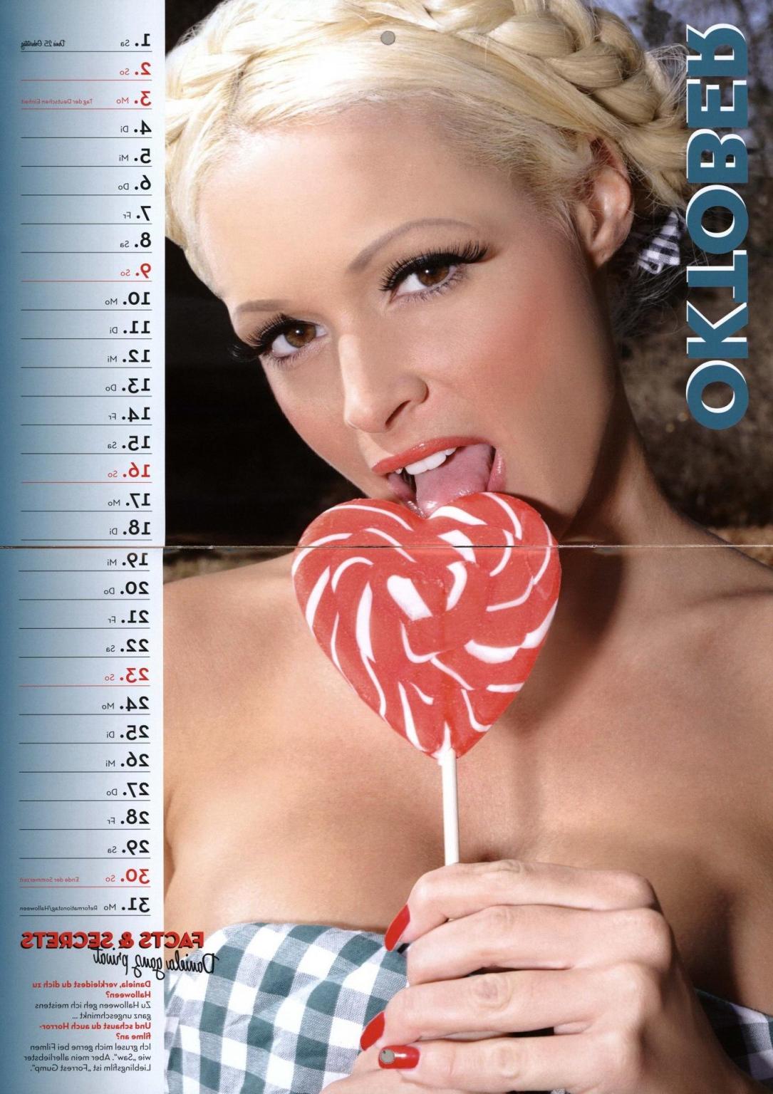 15P Daniela Katzenberger looking very hot in her official 2011 calendar