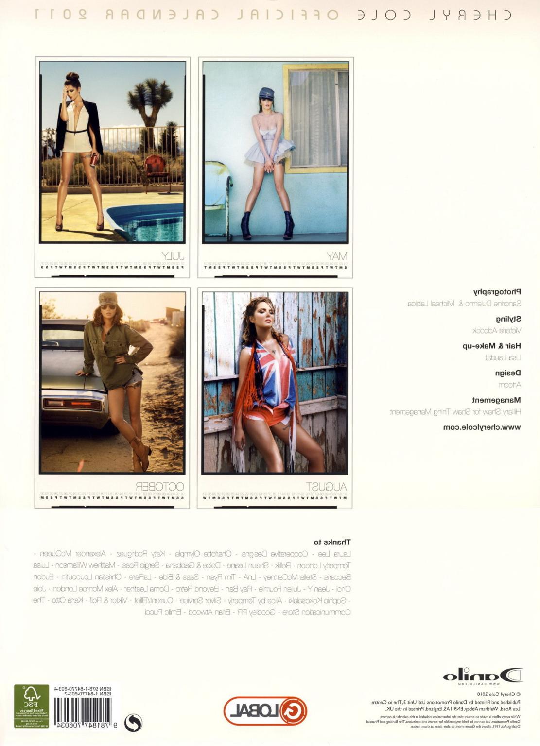 15P Cheryl Tweedy looking very hot in her official 2011 calendar photoshoot