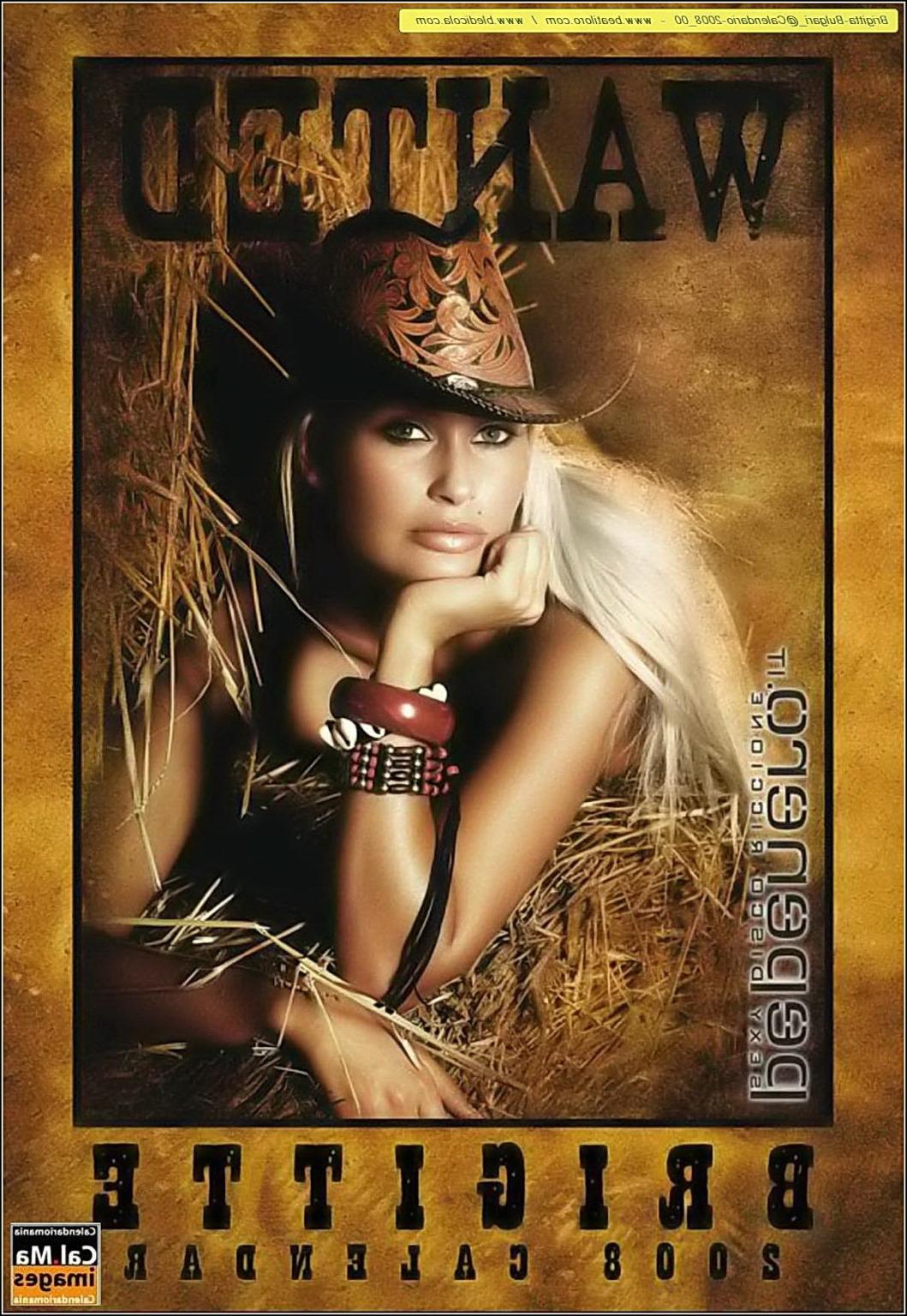 15P Brigitta Bulgari fully nude killer body in her official 2010 calendar