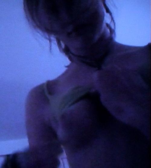 10P Leighton Meester showing her nice tits and ass in private home made sex tape