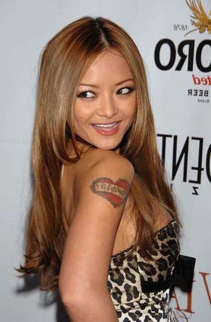 15P Tila Tequila perfect shaved pussy and nude tits