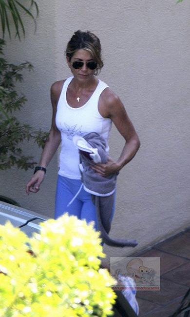 15P Celebrity hottie Jennifer Aniston tight dress and nice cameltoe
