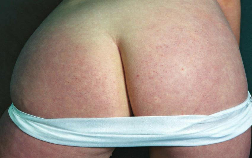 20P Cute buxom gal strips white panties