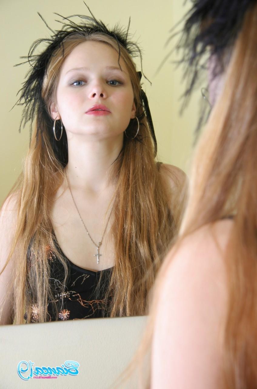16P Nineteen year old teen in boots
