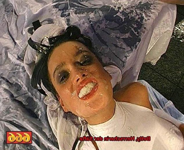 16P Chick sucks cock and drinks piss and cum from a dvd box