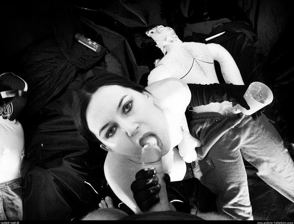 16P Girl fucks a big male doll.