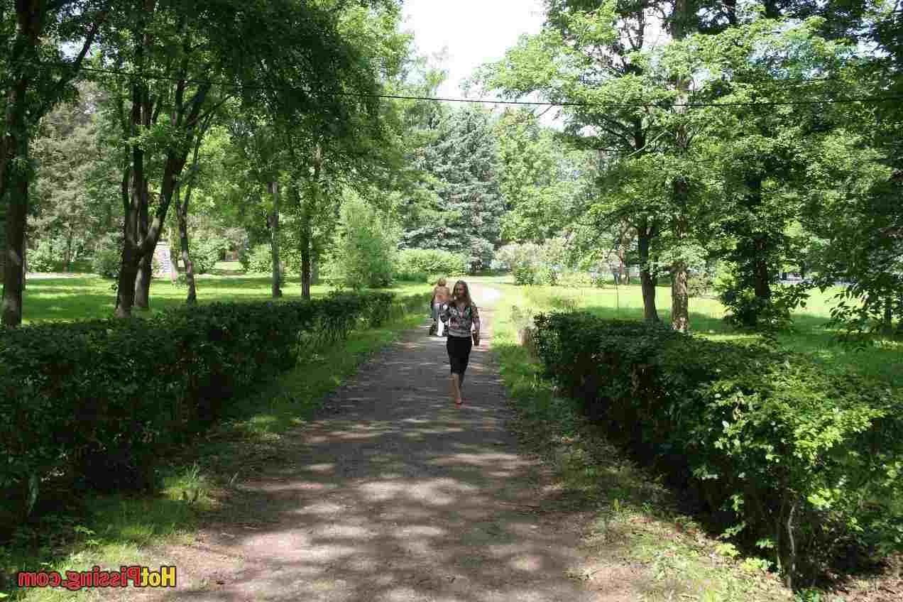15P Slut pissing outdoors
